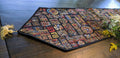 DaDa Bedding Ethnic Ornaments Geometric Black Elegant Woven Tapestry Dining Table Runner (18118) by DaDalogy Bedding Collection