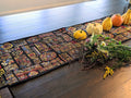 DaDa Bedding Ethnic Ornaments Geometric Black Elegant Woven Tapestry Dining Table Runner (18118) by DaDalogy Bedding Collection