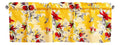 DaDa Bedding Floral Sunshine Yellow Hummingbirds Window Curtain Valance - 18" x 52" (JHW-925) by DaDalogy Bedding Collection