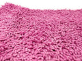 DaDa Bedding Fuchsia Magenta Pink Shaggy Soft Chenille Noodle Carpet Rug Bath Mat by DaDalogy Bedding Collection