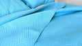 DaDa Bedding Gentle Wave Turquoise Teal Blue Lagoon Lightweight Quilted Bedspread Set (LH3000) by DaDalogy Bedding Collection