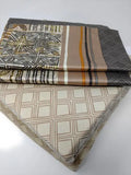 DaDa Bedding Geometric Striped Multi-Color Flat Sheet & Pillow Cases Set (FS8279) by DaDalogy Bedding Collection