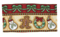 DaDa Bedding Gingerbread Snowman Holiday Woven Tapestry Dining Table Runner (12917) by DaDalogy Bedding Collection