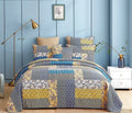 DaDa Bedding Honey Cove Floral Paisley Patchwork Quilt Set by DaDalogy Bedding Collection
