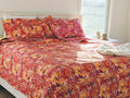 DaDa Bedding Lovely Pop of Colors Lightweight Reversible Quilted Bedspread Set (KBJ1625) by DaDalogy Bedding Collection