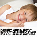 Dada Bedding Luxury 20x28 Pillow Insert - Soft Medium Firm, Premium Polyester, Perfect for Side and Back Sleepers by DaDalogy Bedding Collection