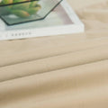 DaDa Bedding Luxury Soft Cotton Beige Fitted Bed Sheet & Pillow Cases Set (JHW-546-Fitted) by DaDalogy Bedding Collection