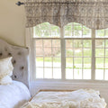 DaDa Bedding Moroccan Paisley Filigree Floral Window Curtain Valance - 18" x 52" (JHW-885) by DaDalogy Bedding Collection