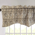 DaDa Bedding Moroccan Paisley Filigree Floral Window Curtain Valance - 18" x 52" (JHW-885) by DaDalogy Bedding Collection