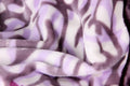 DaDa Bedding Orchid Blossoms Striped Floral Lavender Plush Fleece Flannel Throw Blanket (XY9833) by DaDalogy Bedding Collection
