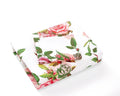 DaDa Bedding Pink Romantic Roses Floral Duvet Cover Set by DaDalogy Bedding Collection