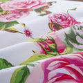 DaDa Bedding Pink Romantic Roses Floral Sheet Set by DaDalogy Bedding Collection