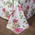 DaDa Bedding Pink Romantic Roses Floral Sheet Set by DaDalogy Bedding Collection