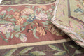 DaDa Bedding Romantic Floral Field of Roses Burgundy Red Tapestry Table Runner (5594) by DaDalogy Bedding Collection