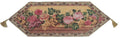DaDa Bedding Romantic Parade of Fruit & Roses Floral Tapestry Table Runner (14426) by DaDalogy Bedding Collection
