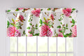 DaDa Bedding Romantic Roses Pink Floral Window Curtain Valance - 18" x 52" (JHW-879) by DaDalogy Bedding Collection