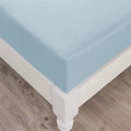 DaDa Bedding Seafoam Blue Cotton Fitted Sheet Set by DaDalogy Bedding Collection