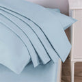 DaDa Bedding Seafoam Blue Cotton Fitted Sheet Set by DaDalogy Bedding Collection