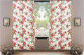 DaDa Bedding Set of 2-Pieces Romantic Roses Pink Floral Sheer Window Panel Curtains (JHW-879) by DaDalogy Bedding Collection