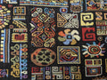 DaDa Bedding Set of 4-Pieces Ethnic Ornaments Geometric Black Tapestry Dining Placemats 13” x 19” (18118) by DaDalogy Bedding Collection