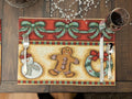 DaDa Bedding Set of 4-Pieces Gingerbread Sweets Holiday Woven Tapestry Placemats 13” x 19” (12917) by DaDalogy Bedding Collection
