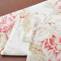 DaDa Bedding Set of 4-Pieces Hint of Mint Floral Cotton Dining Table Napkins 18" x 18" (3036) by DaDalogy Bedding Collection