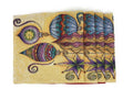 DaDa Bedding Set of 4-Pieces Starry Bohemian Lantern Ornaments Christmas Tapestry Placemats 13” x 19” (14916) by DaDalogy Bedding Collection