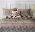 DaDa Bedding Set of Two Garden Party Bohemian Throw Pillow Covers (LH1403) by DaDalogy Bedding Collection