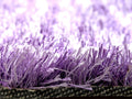 DaDa Bedding Shaggy Soft Door Mat Carpet Rug - 20" x 32" Striped Shiny Purple Lavender by DaDalogy Bedding Collection