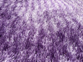 DaDa Bedding Shaggy Soft Door Mat Carpet Rug - 20" x 32" Striped Shiny Purple Lavender by DaDalogy Bedding Collection