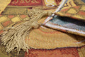 DaDa Bedding Smell of Coffee Cup Latte Java Brown Tapestry Table Runner Cloth (9912) by DaDalogy Bedding Collection