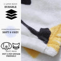 DaDa Bedding Soft Lightweight Fleece Throw Blanket, Yellow Fleur Floral Golden Orange Silver/Grey Background (XY1011) by DaDalogy Bedding Collection