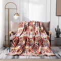 DaDa Bedding Southwestern Havana Geometric Soft Plush Fleece Flannel Throw Blanket (XY1012) by DaDalogy Bedding Collection