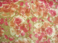 DaDa Bedding Sunrise Hibiscus Floral Dust Ruffle Pleated Satiny Pink Bed Skirt - 14" Drop (BS-BM465L-1) by DaDalogy Bedding Collection