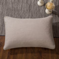 DaDa Bedding Taupe Beige Sand Dollar Floral Quilted Cotton Pillow Sham - 1-Piece (JHW585) by DaDalogy Bedding Collection