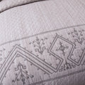 DaDa Bedding Whimsical Lavender Grey Cottage Soft Quilted Coverlet Bedspread Set (JHW866) by DaDalogy Bedding Collection