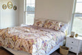 DaDa Bedding Wisteria Cottage Roses Floral Lightweight Quilted Bedspread Set (HS-1003) by DaDalogy Bedding Collection