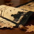DaDalogy Autumn Birds Family Gathering Woven Tapestry Dining Table Runner (18198) by DaDalogy Bedding Collection