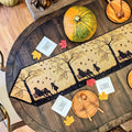 DaDalogy Autumn Birds Family Gathering Woven Tapestry Dining Table Runner (18198) by DaDalogy Bedding Collection