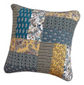 DaDalogy Bedding Honey Cove Floral Patchwork Euro Pillow Sham Cover, 26" x 26" (JHW957) by DaDalogy Bedding Collection