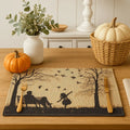 DaDalogy Bedding Set of 4 Pieces Autumn Birds Blessing Tapestry Dining Placemats 13” x 19” (Thanksgiving) by DaDalogy Bedding Collection