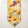 DaDalogy Bedding Sunshine Yellow Floral Vintage Hummingbirds Garden Table Runner (925)