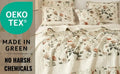 DaDalogy Enchanted Meadow Floral Quilt Set - Beige Rose Green by DaDalogy Bedding Collection