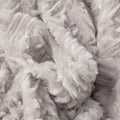 DaDalogy Lavender Grey Faux Fur Sherpa Throw Blanket by DaDalogy Bedding Collection