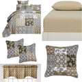 DaDalogy Paisley Dreams Floral Bed in a Bag Set - Olive Brown by DaDalogy Bedding Collection