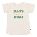 graphic tee | dads little dude by Finn + Emma