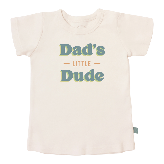graphic tee | dads little dude by Finn + Emma