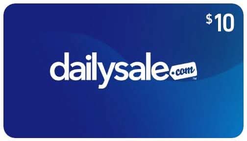 DailySale Gift Card – $10 by DailySale