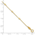 Dainty 10K Gold Bracelet for Girlfriend by Fine Color Jewels