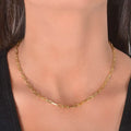 Dainty Paperclip Layering Chains in Sterling Silver by DailySale